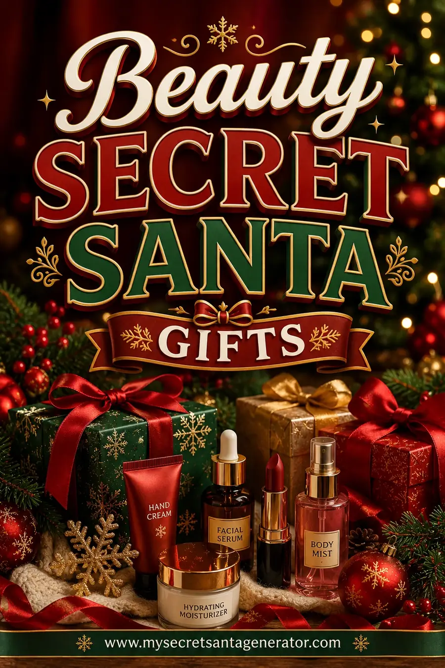 Beauty and Skincare Secret Santa Gifts: Picks for the Glow-Up Person