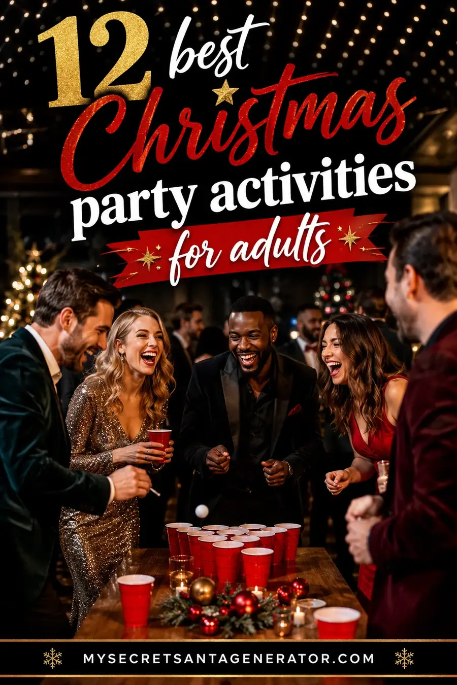 12 Best Christmas Party Activities for Adults