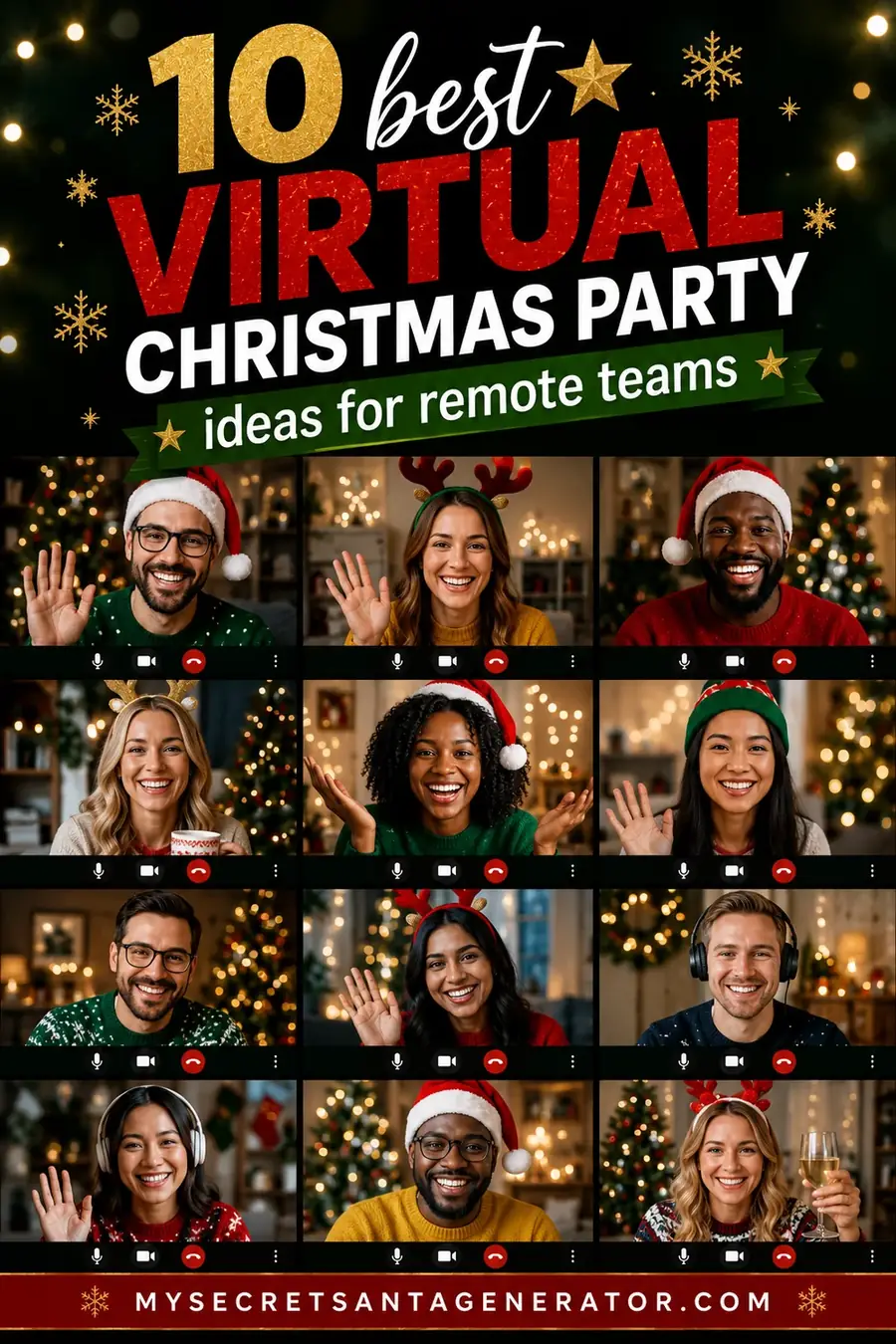 10 Best Virtual Christmas Party Ideas for Remote Teams