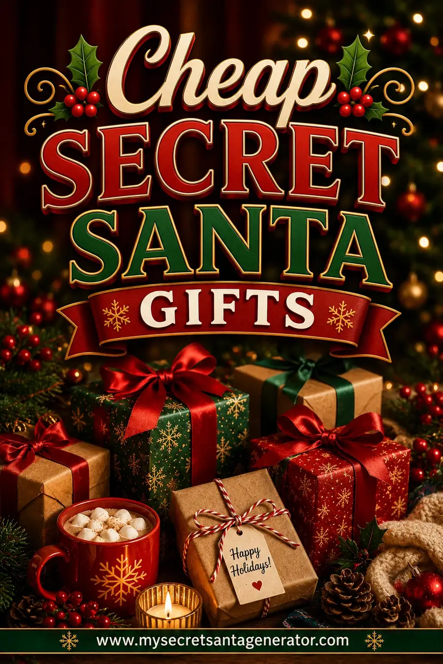 Cheap Secret Santa Gifts That Don't Look Cheap