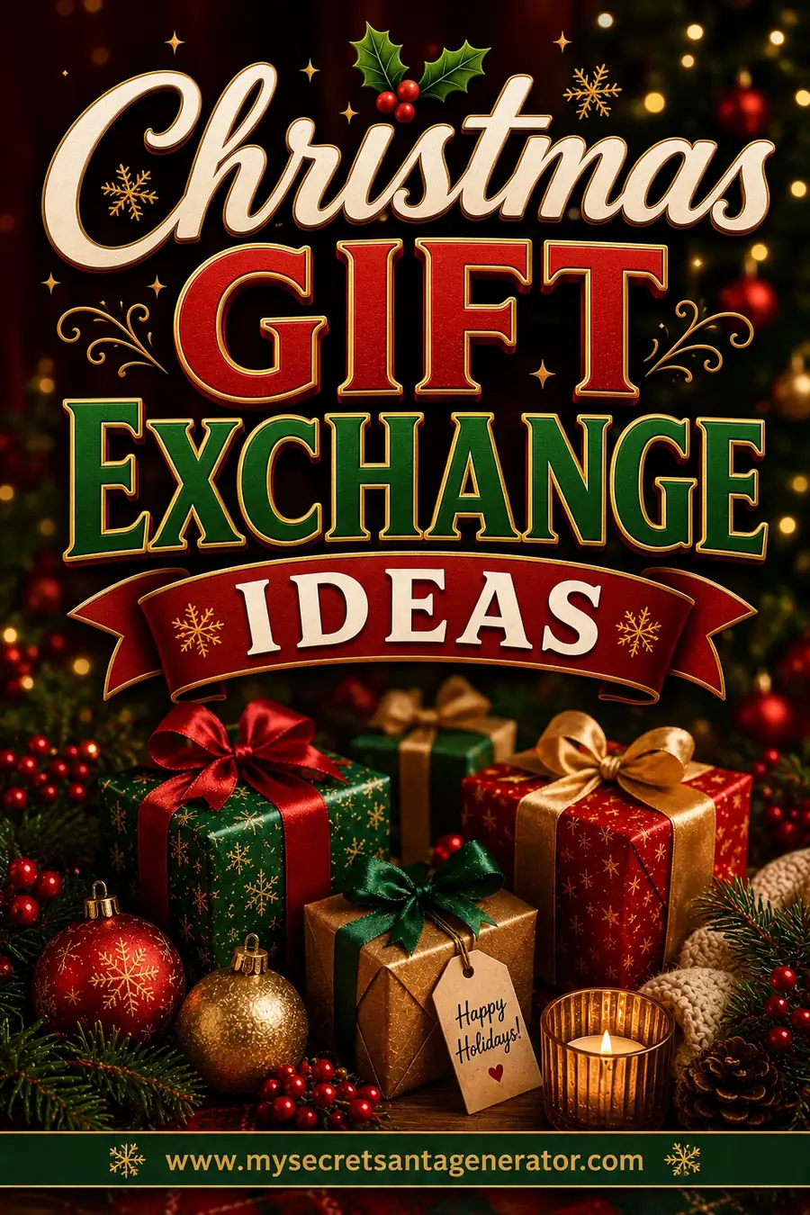Christmas Gift Exchange Ideas: Beyond the Standard Draw