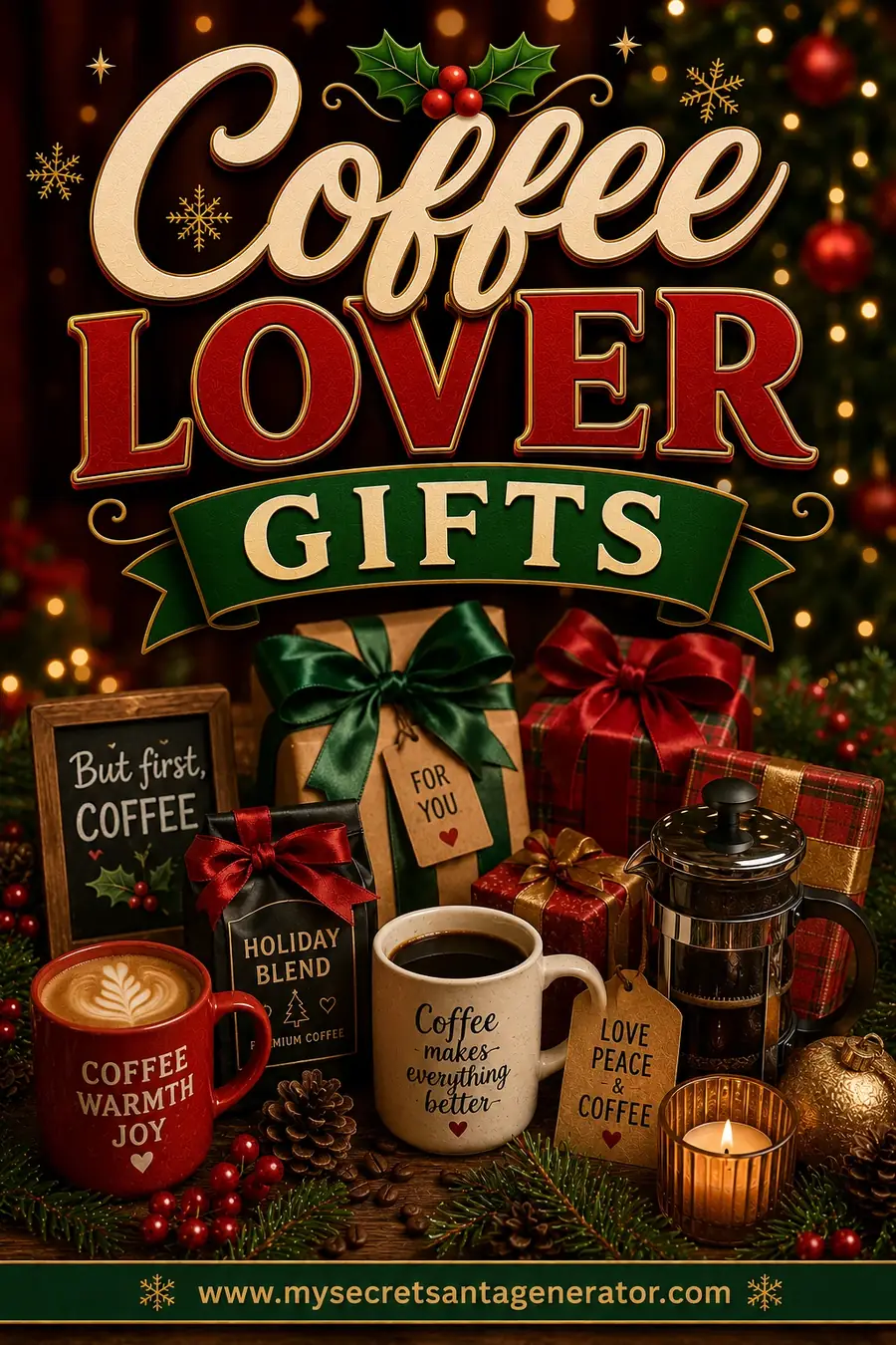 Secret Santa Gifts for Coffee Lovers: From Bean to Cup