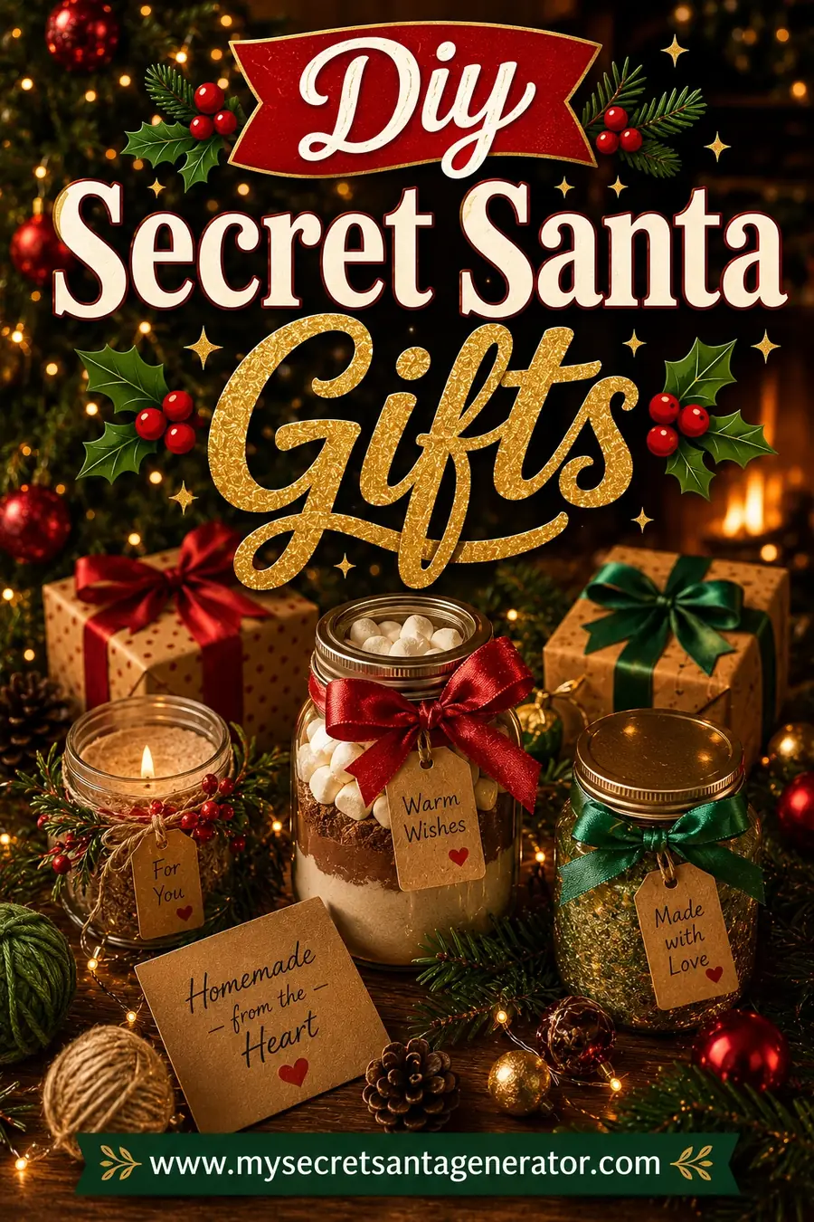 DIY Secret Santa Gifts: Homemade Ideas Anyone Can Pull Off