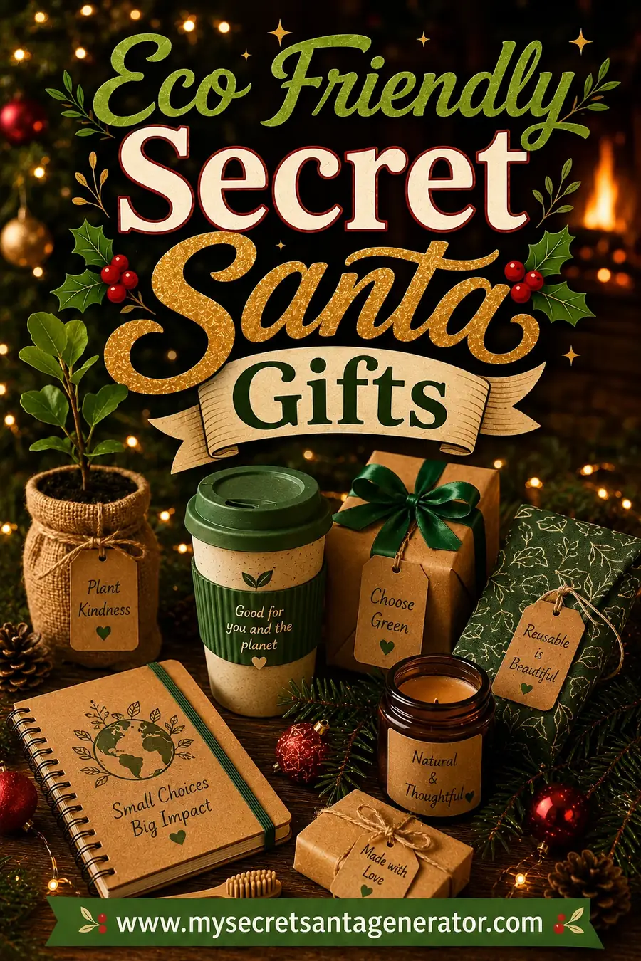 Eco-Friendly Secret Santa Gifts: Good for Them and the Planet