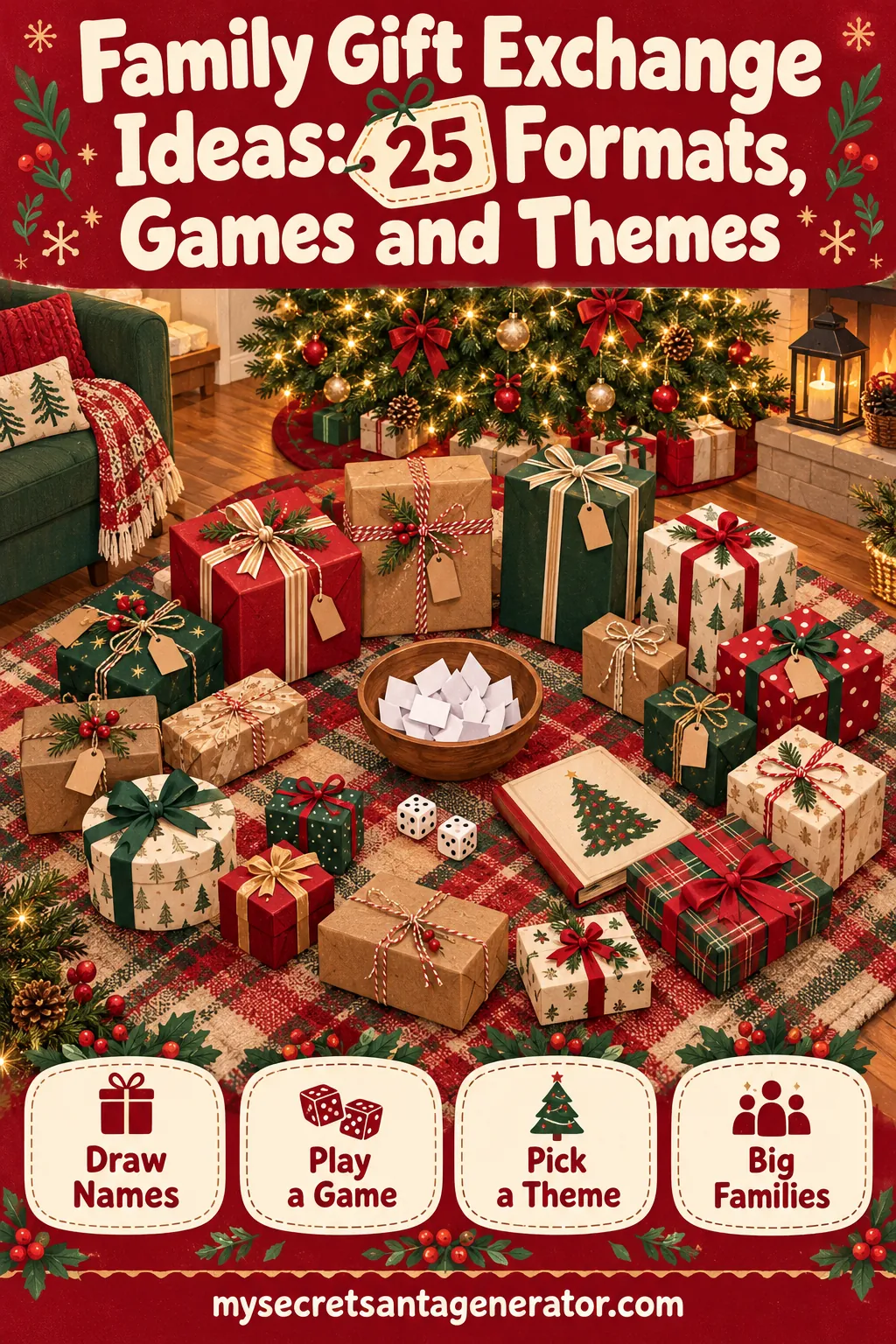 Family Gift Exchange Ideas: 25 Formats, Games and Themes