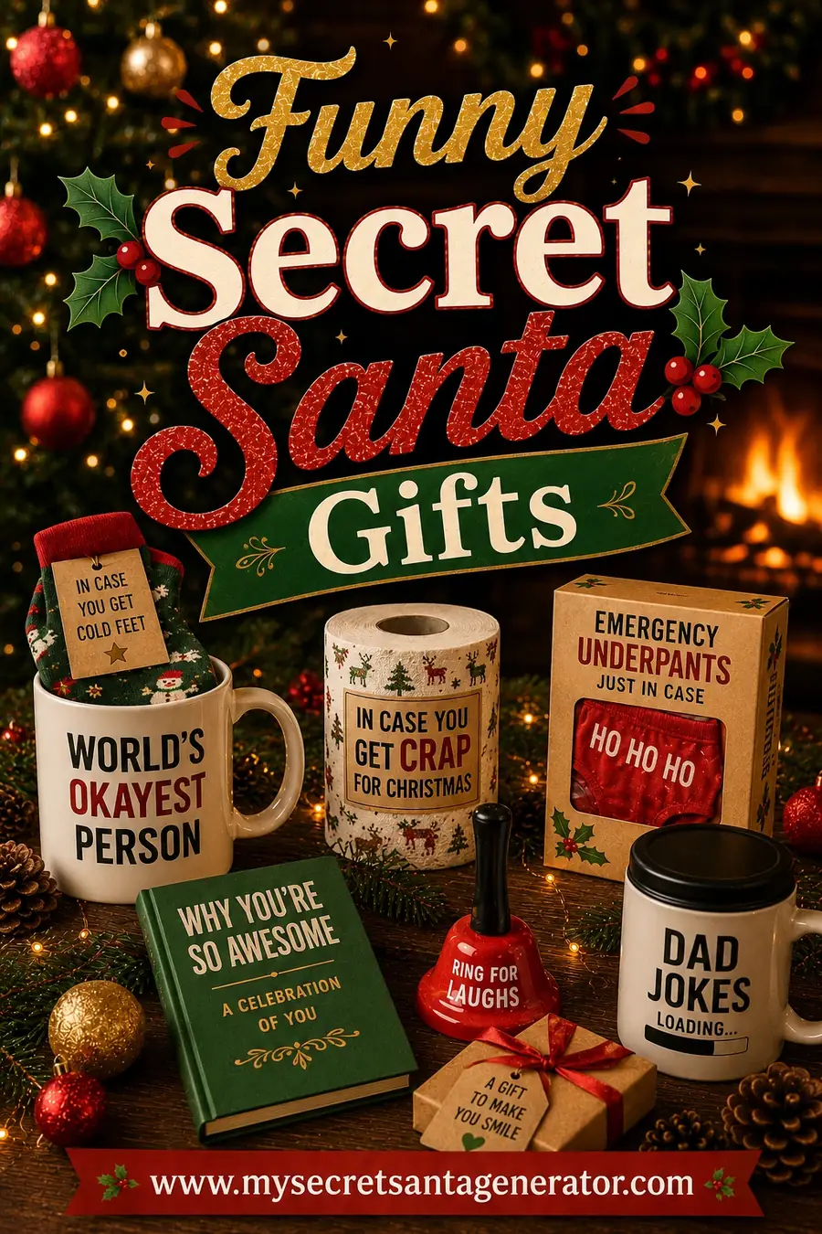 Funny Secret Santa Gifts: Gifts That Land Every Time