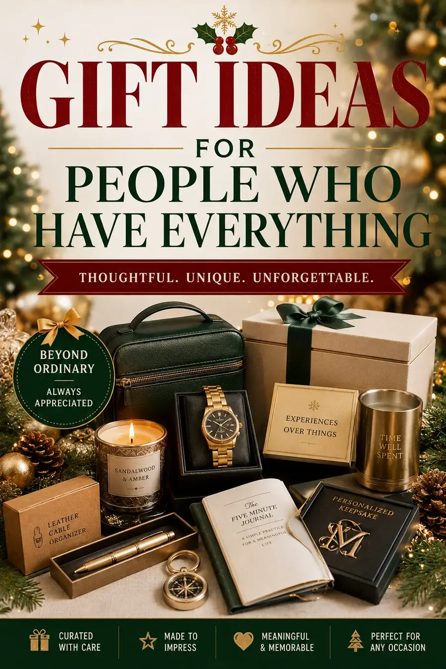 Secret Santa Gifts for People Who Have Everything: 30 Ideas