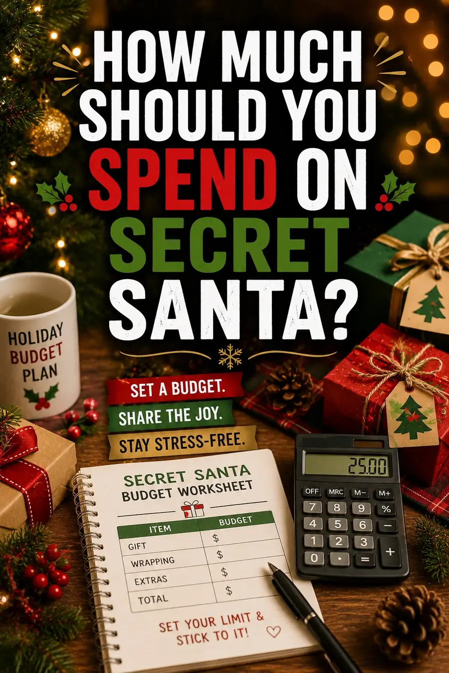 How Much to Spend on Secret Santa: The Right Budget