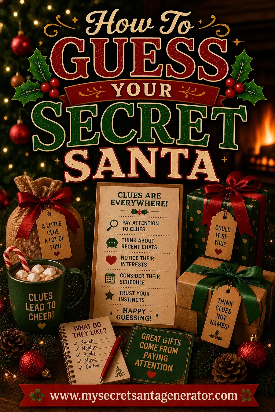 How to Guess Your Secret Santa: Read the Clues Right