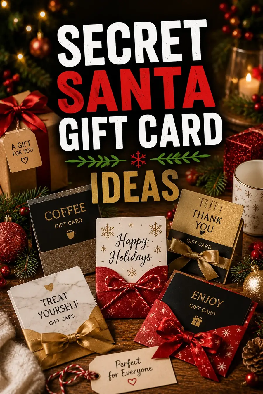 Secret Santa Gift Cards: Are They Okay + Best Picks