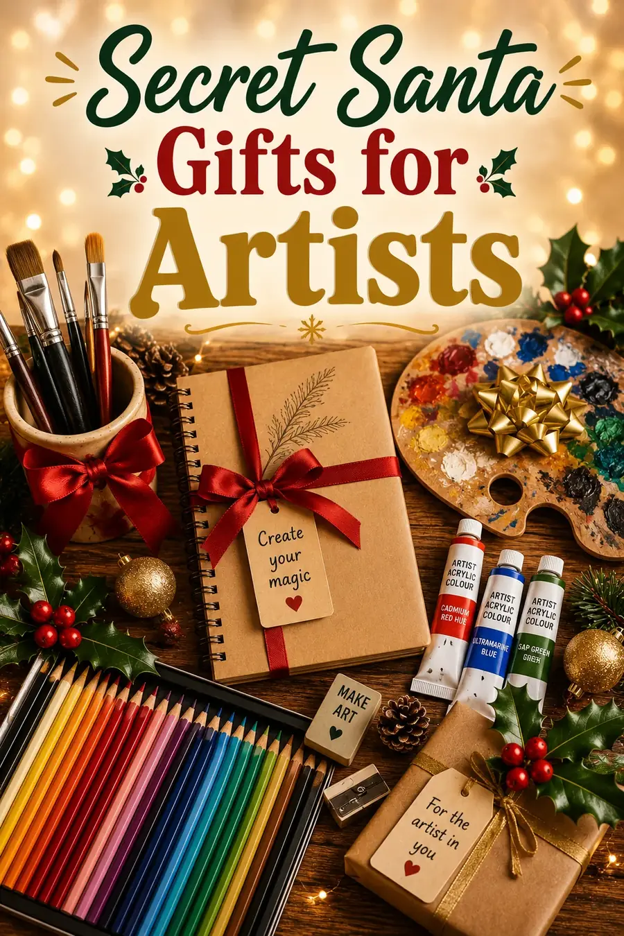 Secret Santa Gifts for Artists: 30 Creative Ideas