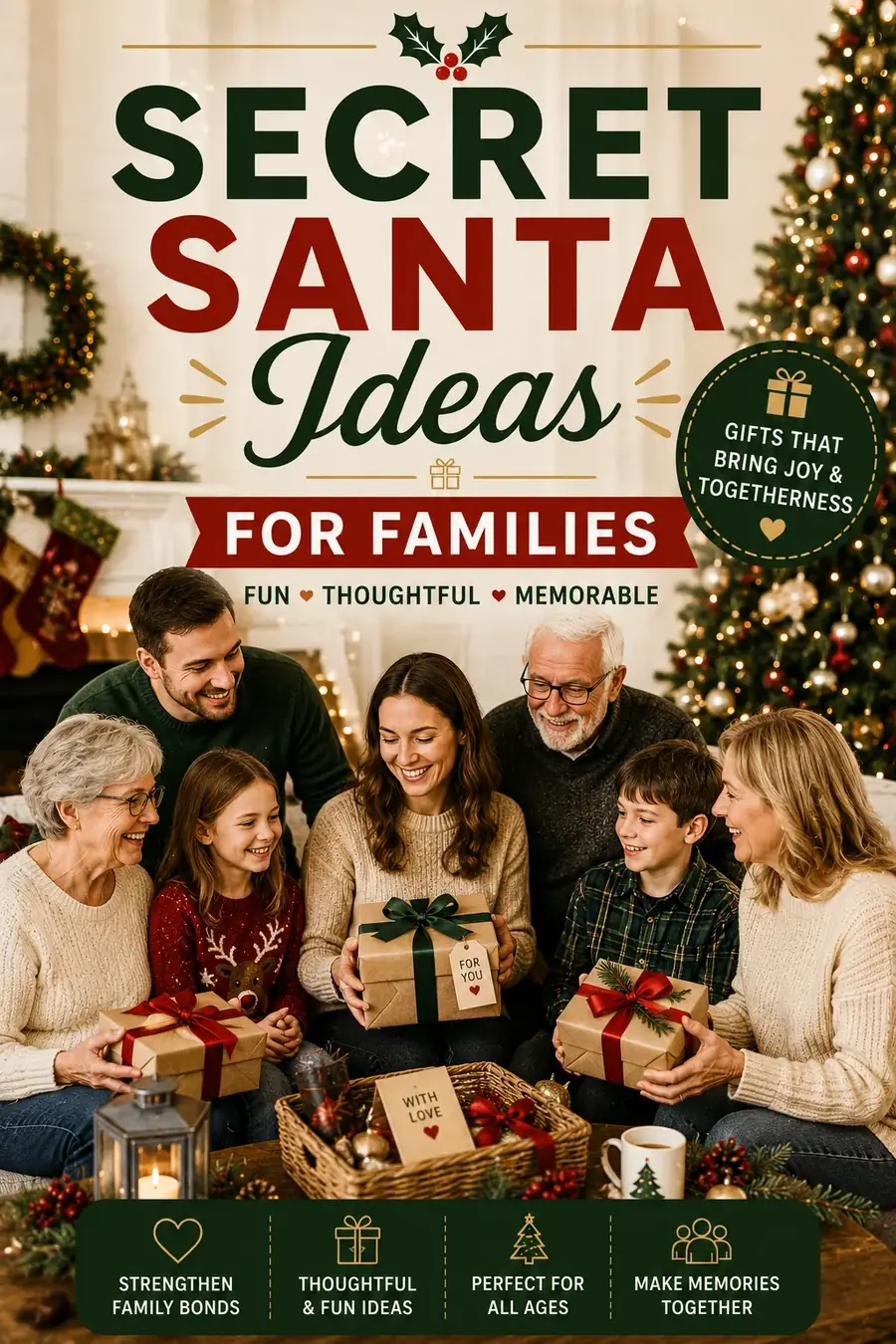 Secret Santa Gifts for Families: Ideas Everyone Enjoys