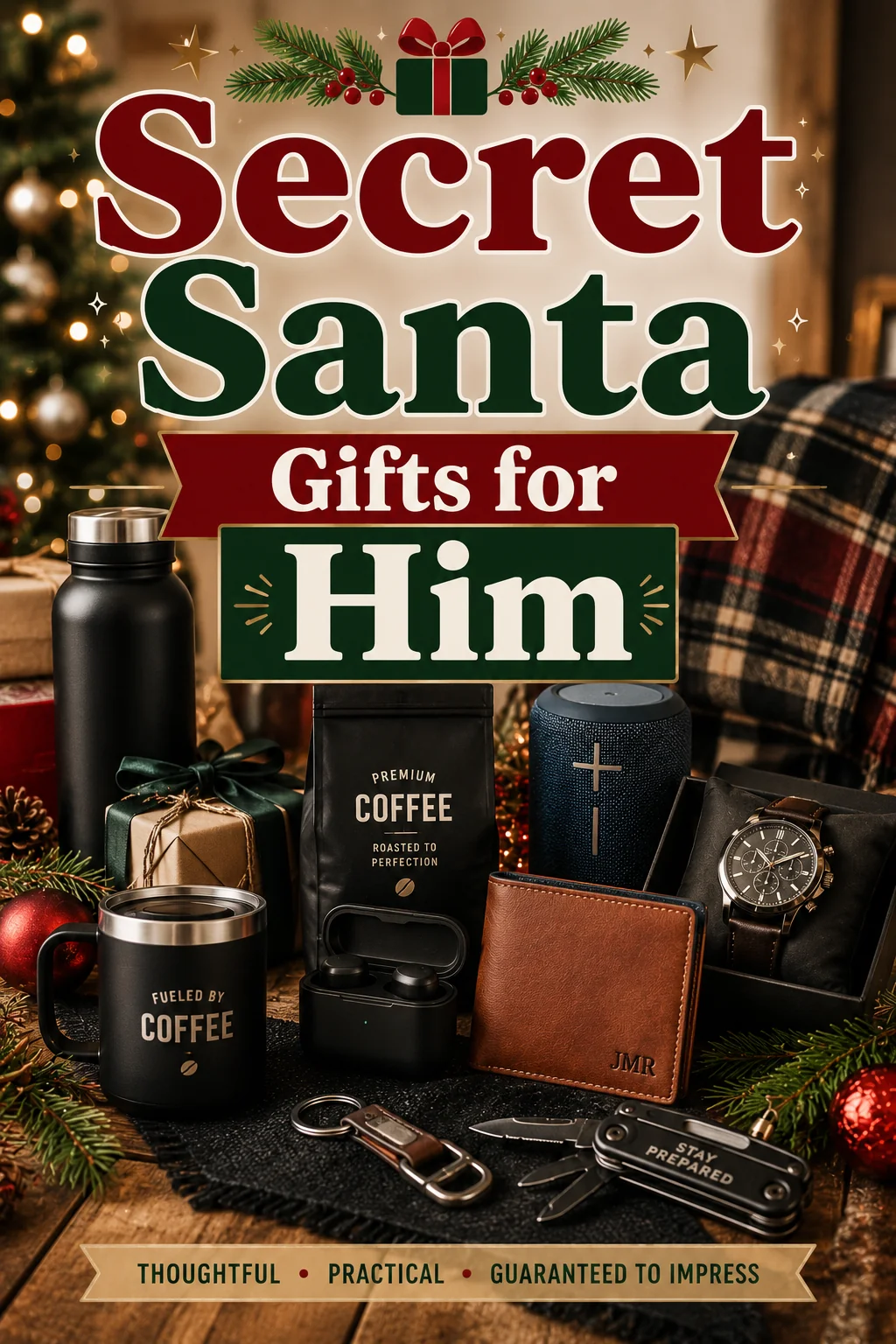 Secret Santa Gifts for Him: What Men Actually Want