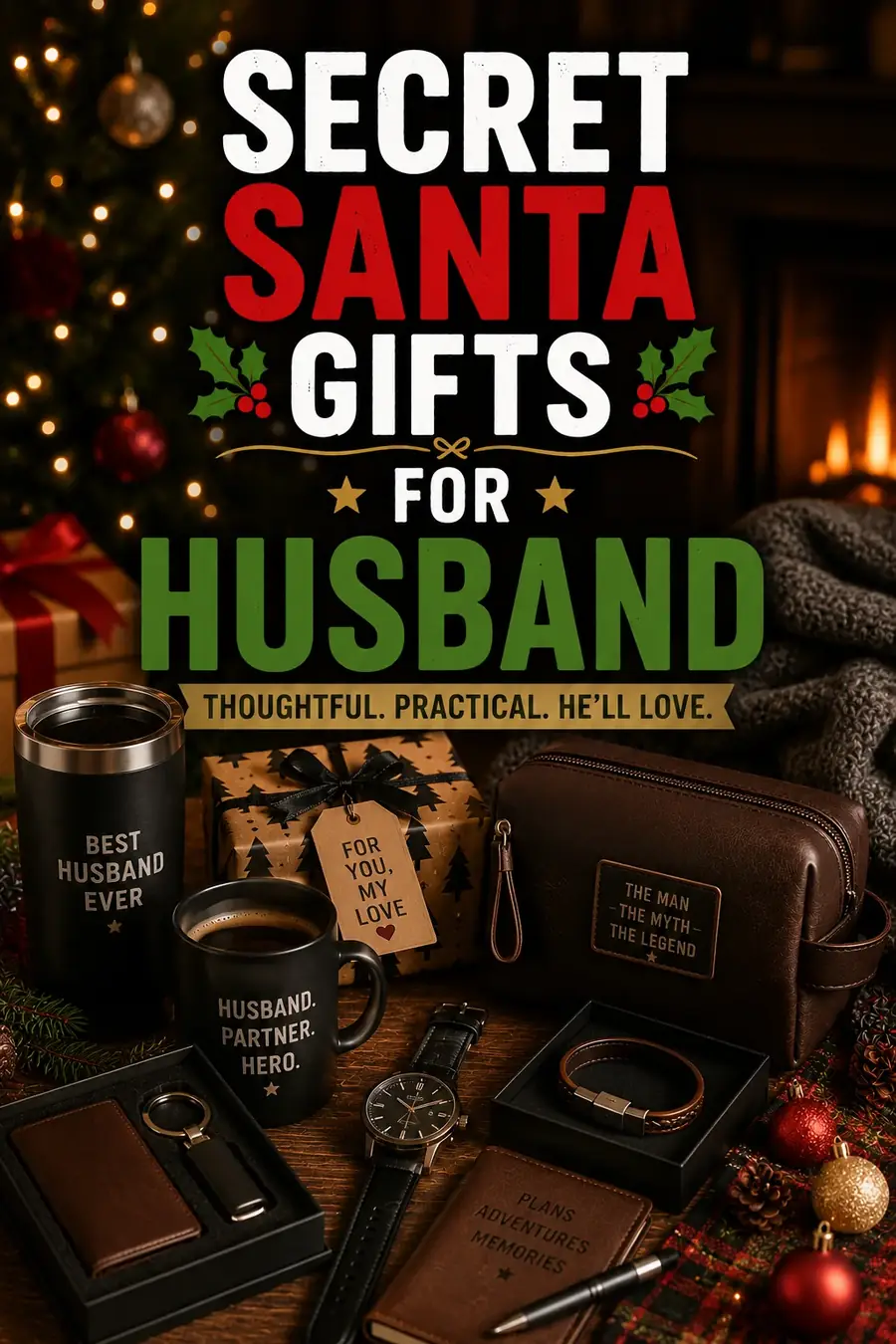 Secret Santa Gifts for Your Husband: 30 Ideas He'll Actually Use