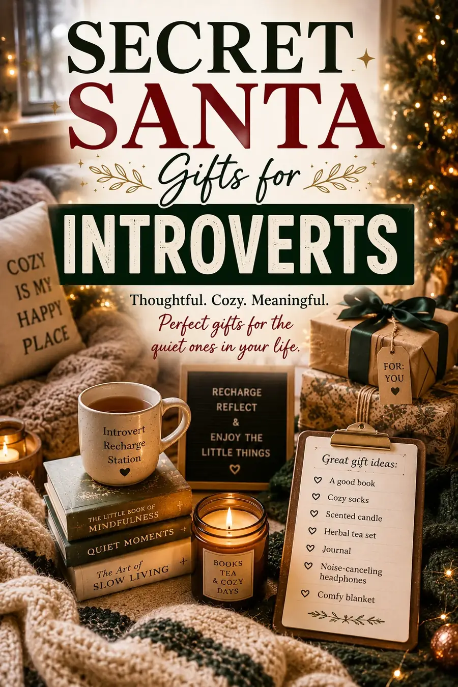 Secret Santa Gifts for Introverts: 30 Cozy, Low-Key Ideas