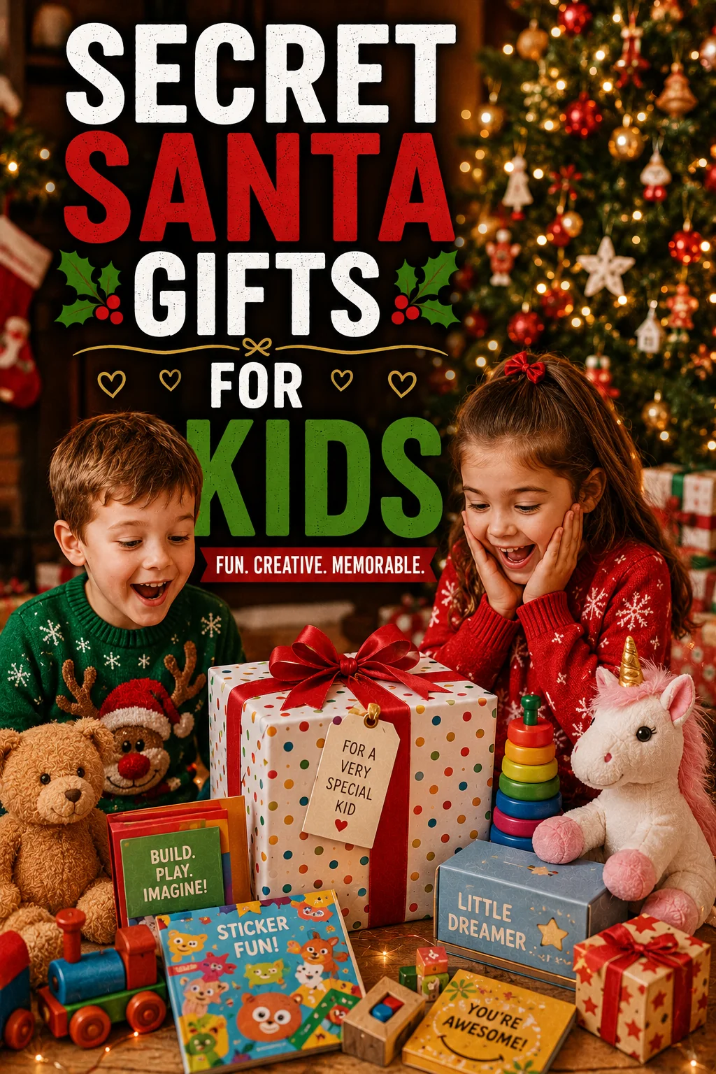 Secret Santa Gifts for Kids: Fun Picks They'll Actually Play With