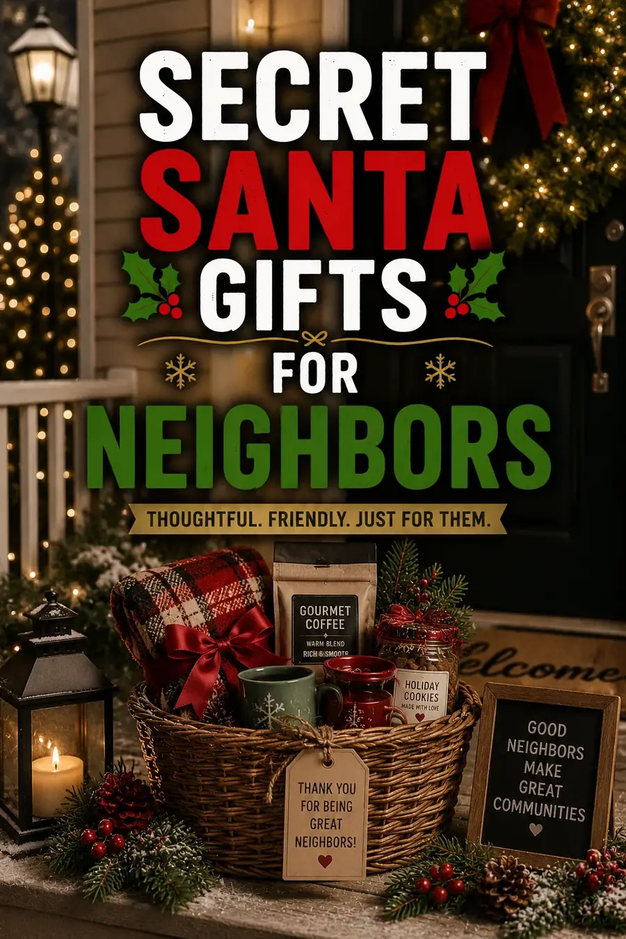 Secret Santa Gifts for Neighbors: 30 Friendly, Low-Key Ideas