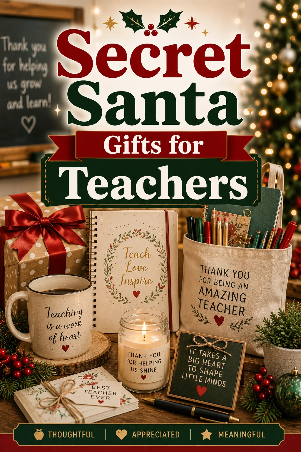 Secret Santa Gifts for Teachers: Thoughtful Picks That Aren't Another Mug