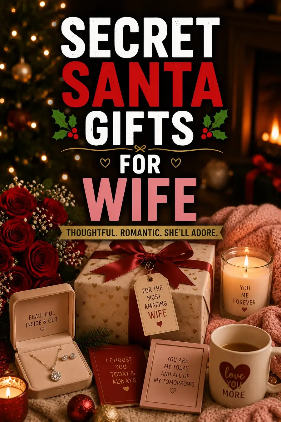 Secret Santa Gifts for Your Wife: 30 Thoughtful Ideas