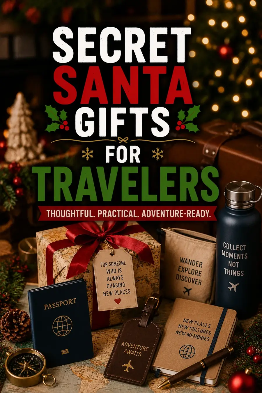 Secret Santa Gifts for Travelers: 30 Ideas for the Jet-Setter