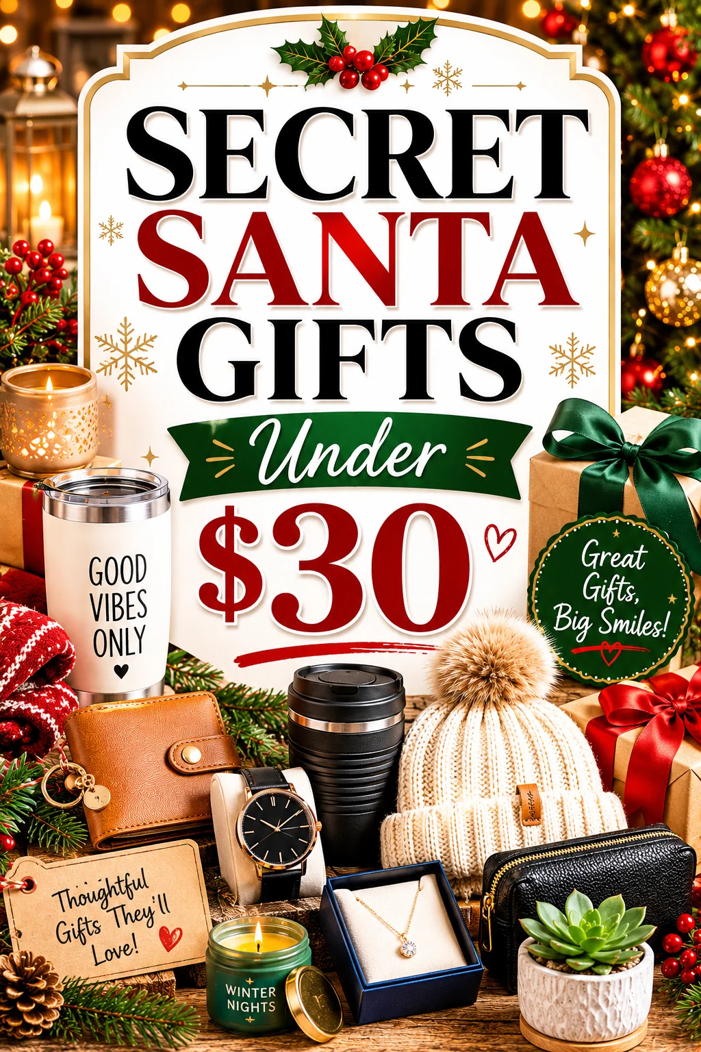 Secret Santa Gifts Under $30: The Tier Where Things Get Really Good