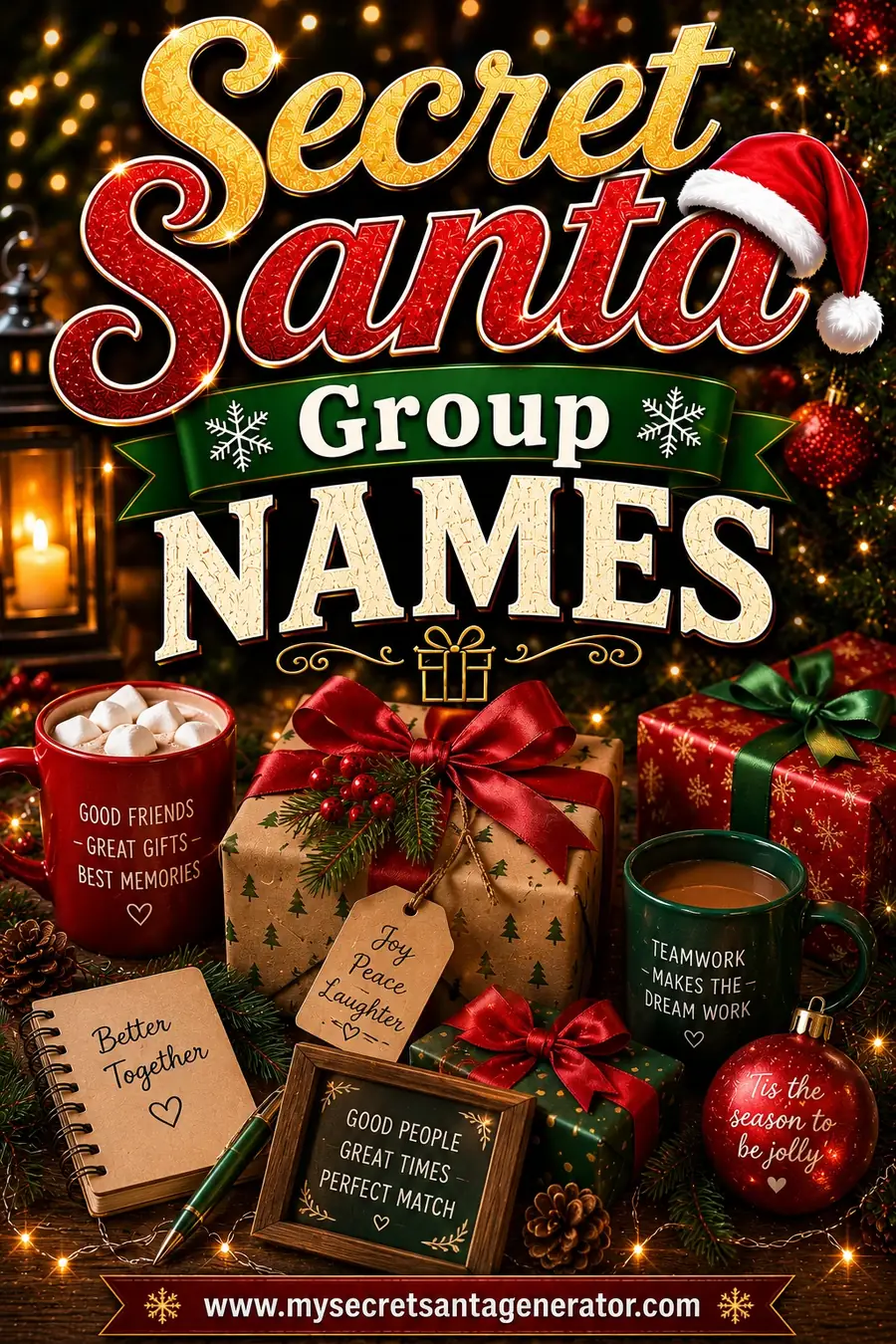 Secret Santa Group Names: Fun Names for Your Gift Exchange