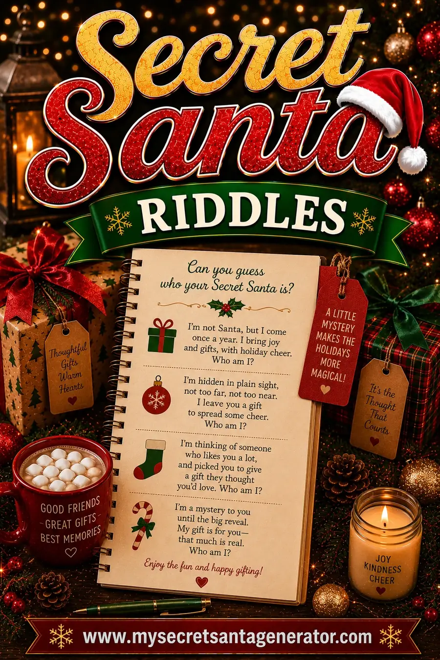 Secret Santa Riddles: Hint at Your Gift With a Puzzle