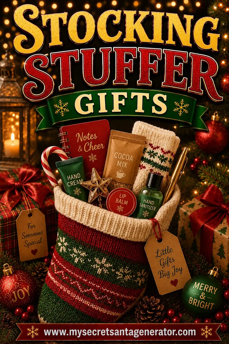 Stocking Stuffer Secret Santa Gifts: Small but Mighty Picks