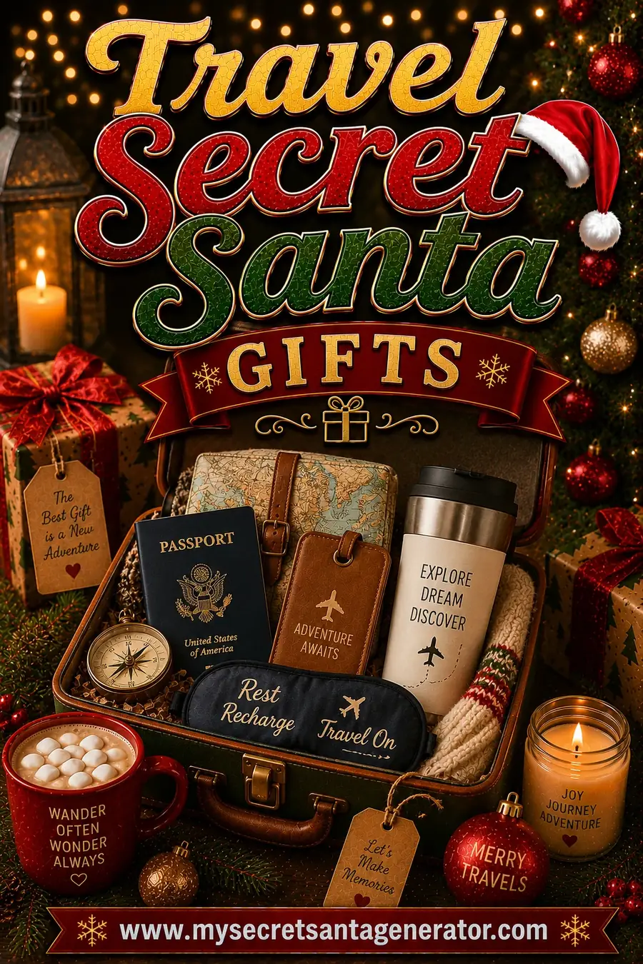 Travel Secret Santa Gifts: Picks for the Person With a Passport Full of Stamps