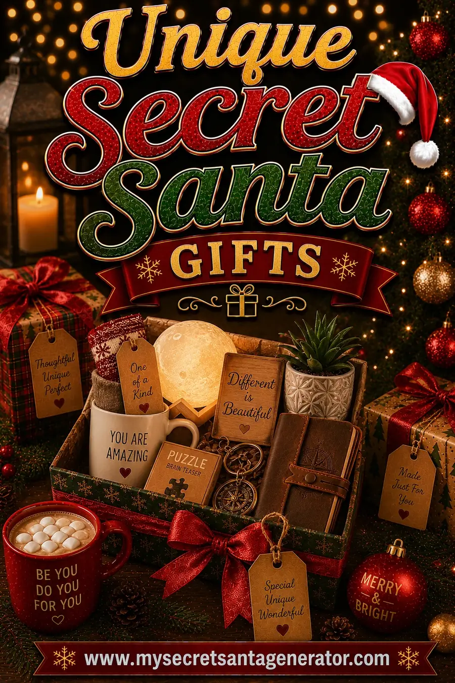 Unique Secret Santa Gifts: Unexpected Picks That Actually Impress