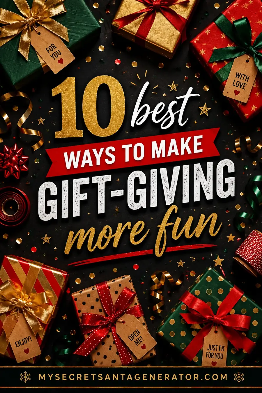 10 Best Ways to Make Gift-Giving More Fun